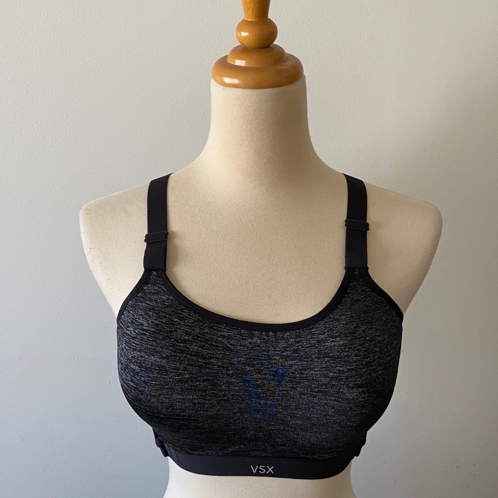 Victoria’s Secret VSX Gray Marl Sports Bra
